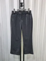 Theory グレー レディース スーツ ズボン スラックス