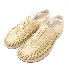 キーン KEEN UNEEK ユニーク スポーツサンダル フラット 編み込み 25cm ベージュ 1025196 /BB