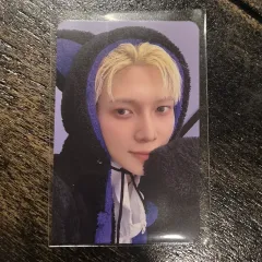 ヨサン:: ATEEZ（エイティーズ・アチズ） MAKESTAR メクス 黒猫 トレカ 未公開トレカ 特典