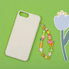 アライグマ ビーズ ストラップ ビーズキーホルダー