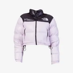 THE NORTH FACE ザノースフェイス ヌプシ ショート ジャケット ダウン ラベンダー フォグ