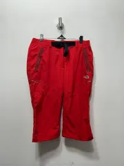 THE NORTH FACE ザノースフェイス レッド 7分 登山 ズボン 73