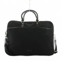 フルラ FURLA ブリーフケース ビジネスバッグ ハンドバッグ ショルダーバッグ 2way ナイロン レザー 黒 ブラック /AN31