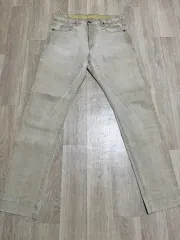 リックオウエンス アカデミー 06fw オールマール アンド ミルタ ベージュ ダーティー ジーンズ