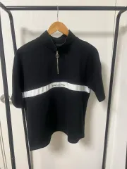 黒色 ハーフネック スウェット 1002