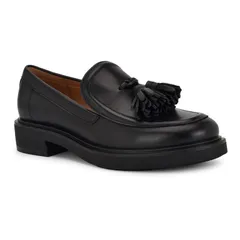 ナインウェスト レディース シューズ スリッポン・ローファー Nine West Roker SlipOn Round Toe Womens Casualoafers Black ブラック