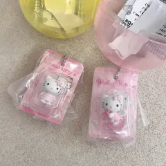 サンリオ ハローキティ ミニチュア パッケージ ガチャ フィギュア キーホルダー