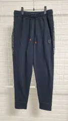 L NIKEナイキ ブラック サイドロゴ レブロン ジェームス スウェット ジョガーパンツ L