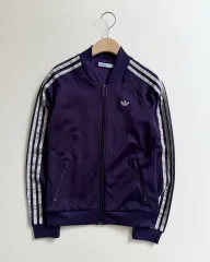 adidas アディダス ウィメンズ Super Girl パープル トラックジャージ