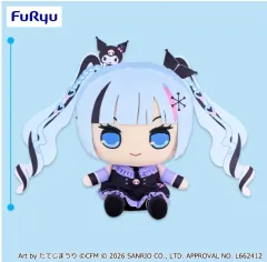 初音 ミク 雪ミク クロミ Q・チャンミン キュー ルマBIG ぬいぐるみ
