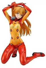 【中古-非常に良い】コトブキヤ ヱヴァンゲリヲン新劇場版 式波・アスカ・ラングレー ~テスト用プラグスーツver.~ 1/6スケールPVC塗装済み完成品