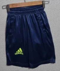 キッズ) 120) アディダス ネイビー 機能性 ハーフパンツ
