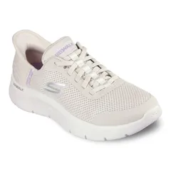 スケッチャーズ レディース シューズ スニーカー Skechers Hands Free SlipinsR GO WALK Flex Grand Entry Womens Athletic Shoes Off White オフホワイト
