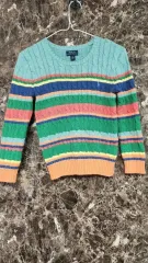 ポロ ラルフローレン マルチ ストライプ ニット 6y