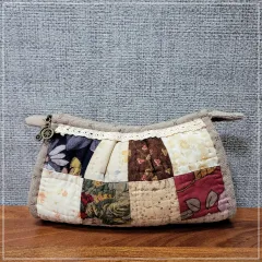 @ハンドメイド キルトバッグ ハンドバッグ ポーチ