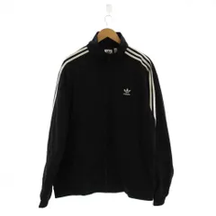 アディダスオリジナルス adidas originals アディカラー ウーブン ファイヤーバード ジャケット 上着 XL 黒 ブラック 長袖 スタンドカラー 3本ライン IT2491 /JP