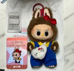 正規品 ラブブ x サンリオ キャラクター シリーズ ぬいぐるみ キーホルダー シークレットハニー(ハローキティ) 外箱ダメージなし