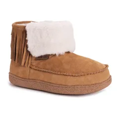 ムクルクス レディース シューズ サンダル レザー Leather Goods by MUK LUKS Veroni Womenslippers Camel キャメル