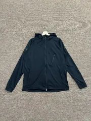 ナイキ ドライフィット フードジップアップ ブラック L