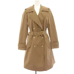 ローレンラルフローレン LAUREN RALPH LAUREN トレンチコート スプリングコート ロング ベルト XS ベージュ 31271A /HN