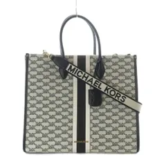 マイケルコース MICHAEL KORS MIRELLA ミレラ NSトートバッグ 2way ショルダー ライトグレー 黒 ブラック 白 ホワイト 35T2G7ZT3 /RI ■OS