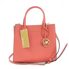 マイケルコース MICHAEL KORS マーサーミディアムメッセンジャー  ハンドバッグ ショルダーバッグ 2WAY レザー ピンク /KH