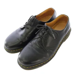ドクターマーチン DR.MARTENS ドレスシューズ 8ホール レースアップ ローカット 厚底 レザー UK10 黒 ブラック /BB