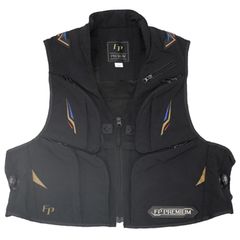 新品 X'SELL(艾克賽爾) PREMIUM 鮎魚背心 鮎魚釣 溪流釣 釣魚背心 戶外活動 防撕裂 撥水 防風 多功能 收納 口袋 網眼背心 2way FP FINAL PERFECTION PFP-3 (JP 字母)