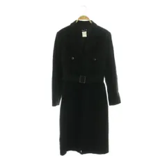 アニエスベー agnes b. コート アウター ステンカラー ウール カシミヤ混 40 黒 /NR