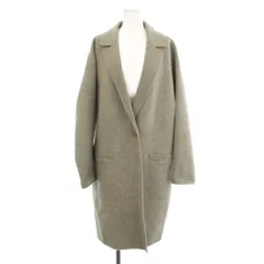 セオリー Theory チェスターコート ウール S ライトグレー 無地 テーラードカラー 長袖 01-6309607-010-902 /JP