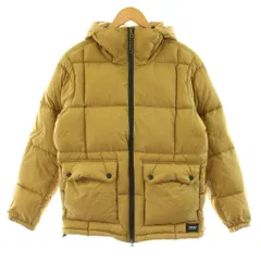 タイオン TAION マウンテン パッカブル ボリューム ダウンパーカー ダウンジャケット ジップアップ ナイロン XS ベージュ /KU