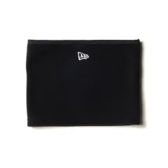 新品 ニューエラ(new era) ニューエラキッズ ネックウォーマーLong フリース ボアファーフリース ブラック FREE YTH FLEECE NECK WARMER LONG BLK
