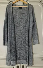 ZADIG&VOLTAIRE ザディグ・エ・ヴォルテール グレー ロング カーディガン - 正規品