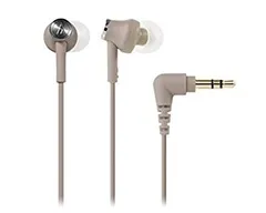 audio-technica カナル型イヤホン ベージュ ATH-CK350M BG