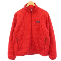 パタゴニア Patagonia ナノパフジャケット NANO PUFF JACKET 中綿ジャケット 上着 XS 赤 レッド ジップアップ 84210F0 /HN