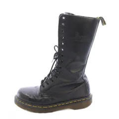 ドクターマーチン DR.MARTENS 14ホール ミドルブーツ レザー レースアップ 22.5cm 黒 1914 /TK