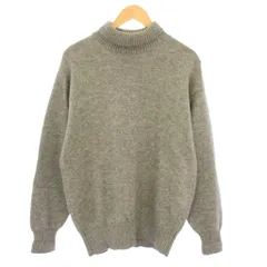 コムデギャルソンオム COMME des GARCONS HOMME AD1992 ヴィンテージ 90s 田中オム ニット セーター ウール タートルネック 長袖 グレー HN-080140 /TK ▲H