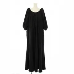 エイミーイストワール eimy istoire ワンピース ロング オフショルダー 五分袖 F 黒 /KH