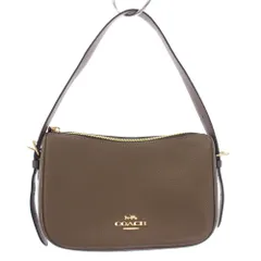 コーチ COACH ケイリー ハンドバッグ ショルダーバッグ ワンショルダーバッグ 2WAY レザー 茶 ブラウン CY707 /TK