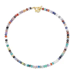 【新品】 [GAVU] [ガーブ] 天然石 マルチ クリスタル パワーストーンネックレス ネックレス レディース 0