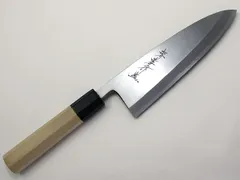 【新品】堺孝行 シェフ和庖丁 銀三鋼 出刃 １９．５cm （ASE04038）のサムネイル