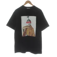 ゴッド セレクション トリプルエックス GOD SELECTION XXX 志村けんの大爆笑展 バカ殿 Tシャツ カットソー 半袖 プリント L 黒 ブラック /KU