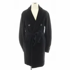 ウノピュウノウグァーレトレ 1PIU1UGUALE3 W-CHESTERFILD チェスターコート ロング丈 カシミヤ混 アウター V 黒 ブラック MRC058 CTW008 /AN10