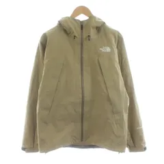ザノースフェイス THE NORTH FACE クライムライトジャケット GORE-TEX ジップアップ ロゴ刺繍 ナイロン M ベージュ NP11503 /KU
