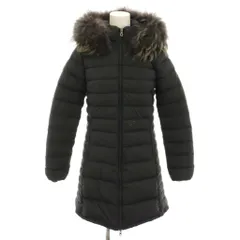 デュベティカ DUVETICA ダウンコート アウター フード リアルファー 40 黒 ブラック /YT