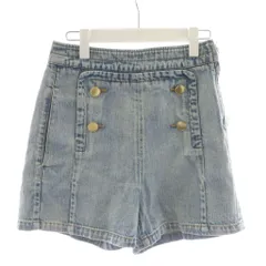 フミジーン FUMIJEAN 25SS Lena ショートパンツ ハーフパンツ デニムパンツ 36 水色 ライトブルー 25SFJ017 /AN25