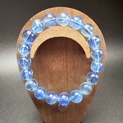 激レア！秘蔵品】極上サンタマリア鉱山アクアマリン ブレスレット9mm