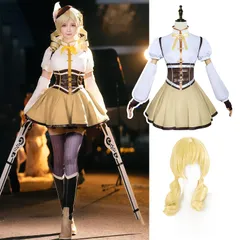 新品 [NOKIJP] まどマギ コスプレ 巴マミ コスプレ衣装 ともえまみ コスプレ マミ コスプレ衣装 魔法少女まどか 大人用 文化祭 イベント 仮装 魔法少女 まどかマギカ cosplay （巴マミ、S）