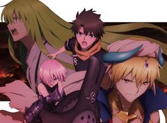 Fate/Grand Order - 절대 마수 전선 바빌로니아- 5(완전 생산 한정판) [Blu-ray] 시마자키 노부나가, 타카하시 리요, 카와스미 아야코 [BD](중고)