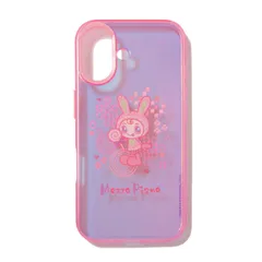 新品 ナルミヤキャラクターズ mezzo piano（ ベリエちゃん）iPhone17 メゾピアノ オーロラハイブリッドケース クリア 背面型 iP17-NRMP-01